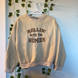 Rolling with the homies crewneck size L